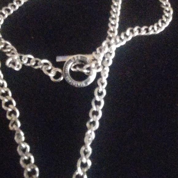 Ed Hardy Stainless Steel Chain with 3 Brighton Charms - Picture 4 of 8